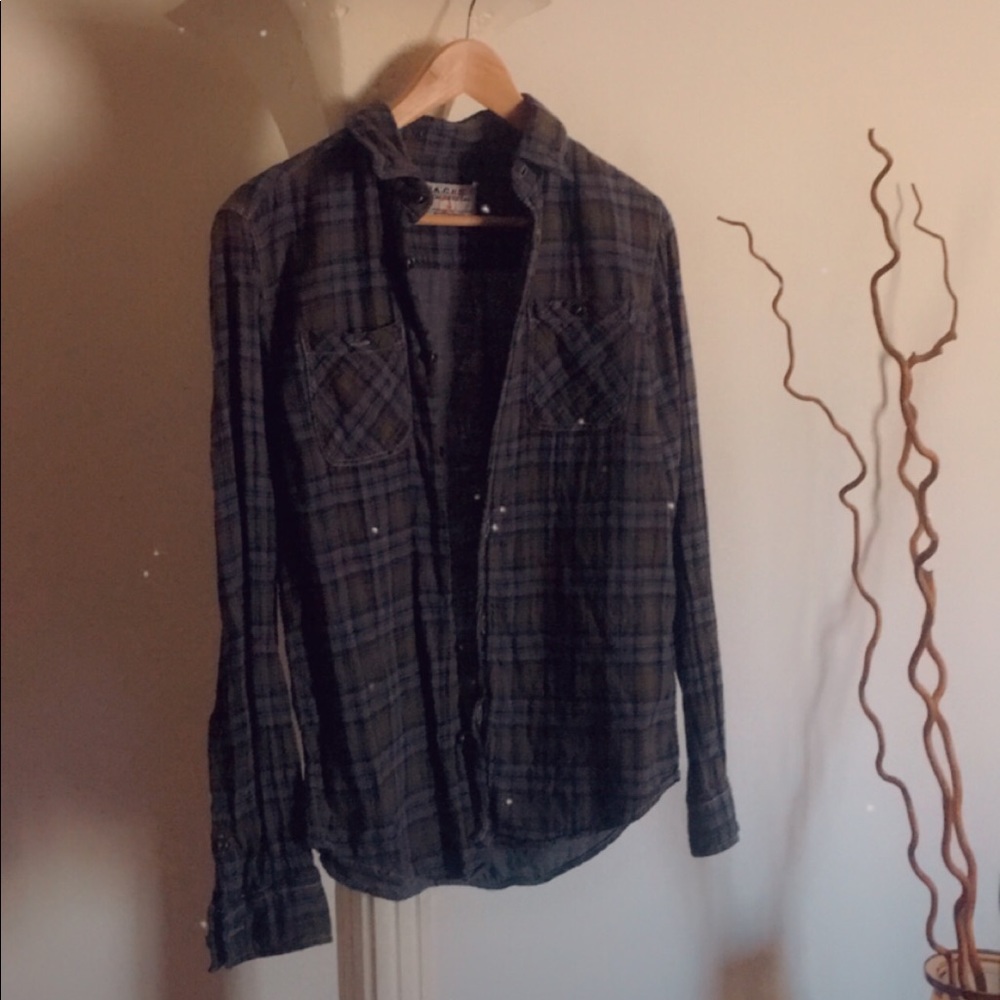Plaid top